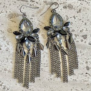 Womens brand-new earrings vintage style formal fishhook chain boho gypsy dressy